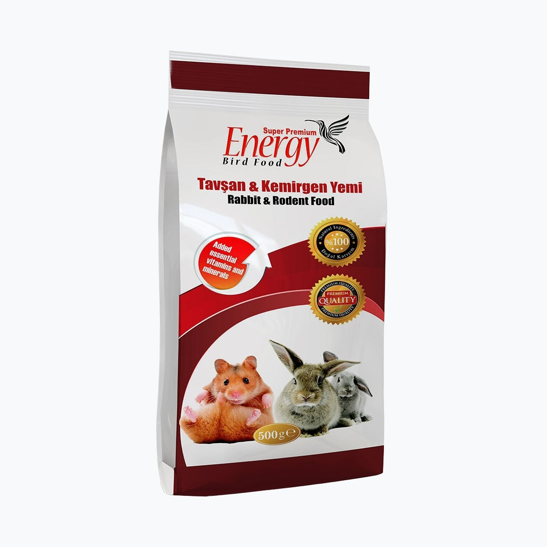 Super Premium Energy Tavşan & Kemirgen Yemi 500 g