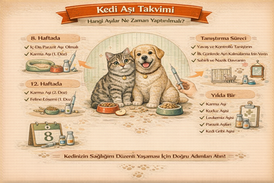 Başlık: Kedi Aşı Takvimi: Hangi Aşılar Ne Zaman Yaptırılmalı?