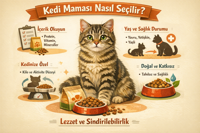 Kedi Maması Nasıl Seçilir? Doğru Kedi Maması Seçiminde Dikkat Edilmesi Gerekenler