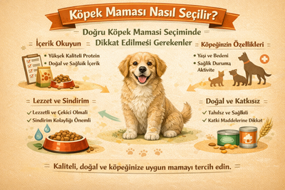 Köpek Maması Nasıl Seçilir? Doğru Köpek Maması Seçiminde Dikkat Edilmesi Gerekenler