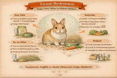 Tavşan Beslenmesi: Doğru Yem, Sebze ve Bakım Rehberi