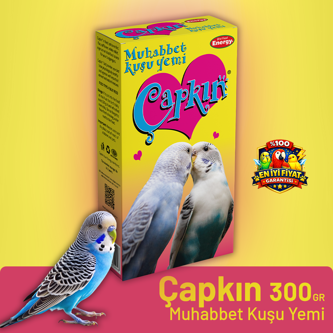 Çapkın Muhabbet Kuşu Yemi - 300 g