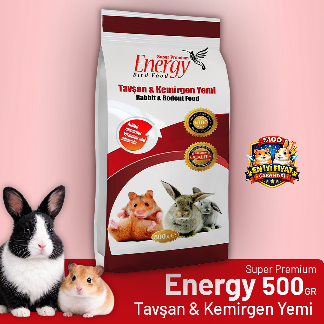 Tavşan & Kemirgen Yemi 500 g