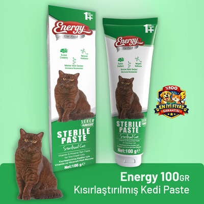 Energy Kısırlaştırılmış Kedi Paste - 100 g