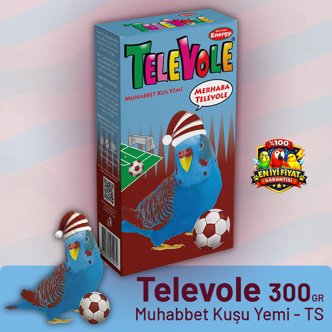 Televole Muhabbet Kuşu Yemi/TS - 300 g
