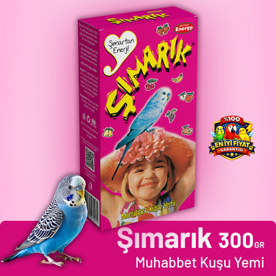 Şımarık Muhabbet Kuşu Yemi - 300 g
