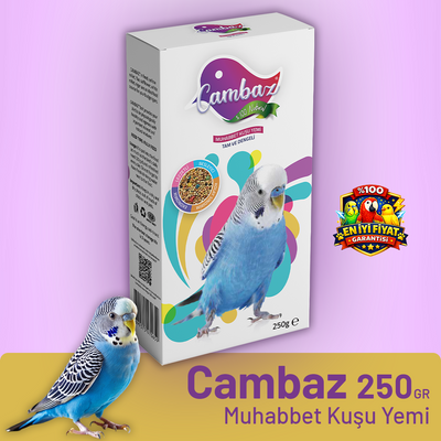 Cambaz Muhabbet Kuşu Yemi - 250 g