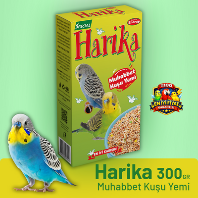 Harika Muhabbet Kuşu Yemi - 300 g