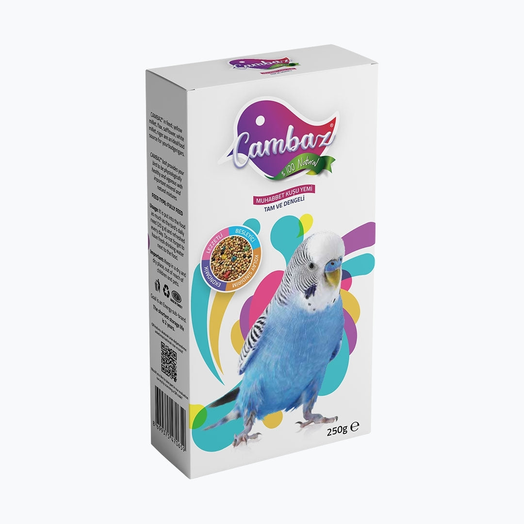 Cambaz Muhabbet Kuşu Yemi - 250 g