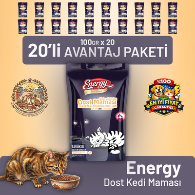 Dost Kedi Maması - 20 Adet
