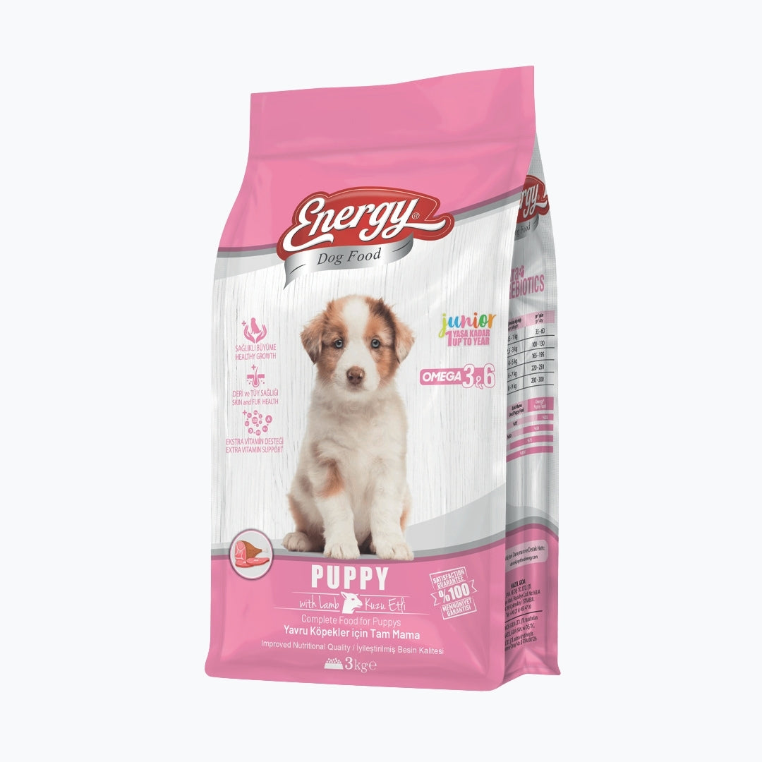 Energy Kuzu Etli Yavru Köpek Maması - 3 kg