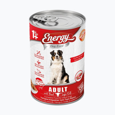 Energy Sığır Etli Yetişkin Yaş Köpek Maması - 400 g