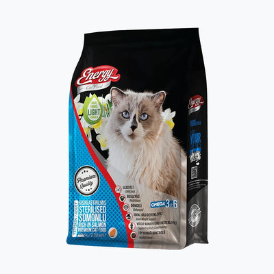 Energy Somonlu Kısırlaştırılmış Kedi Maması - 1 kg