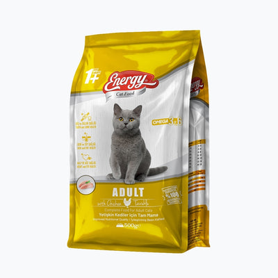Energy Tavuklu Yetişkin Kedi Maması - 500 g