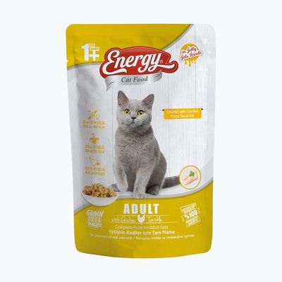 Energy Tavuklu Yetişkin Yaş Kedi Maması - 85 g