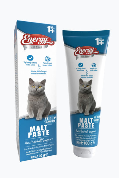 Energy Yetişkin Kedi Malt Paste - 100 g