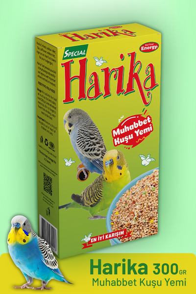 Harika Muhabbet Kuşu Yemi - 300 g