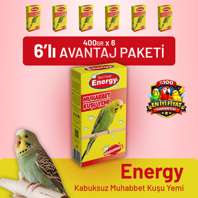 Kabuksuz Muhabbet Kuşu Yemi - 6 Adet