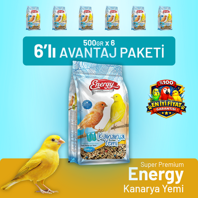 Kanarya Yemi 500 g - 6 Adet