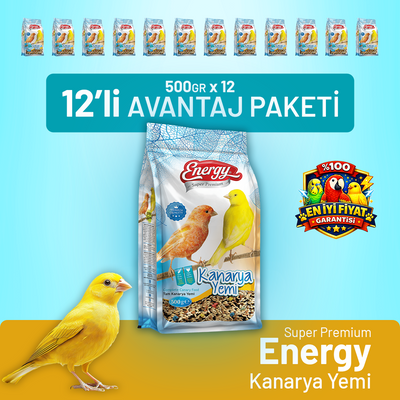 Kanarya Yemi 500 g - 12 Adet