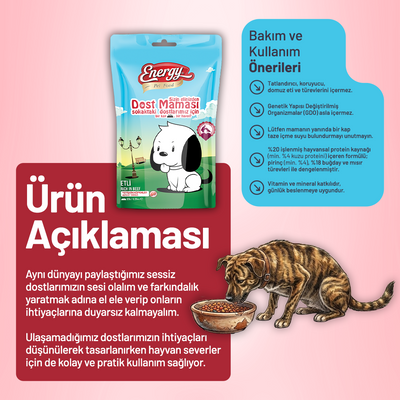 Pet Food Energy Dost Köpek Maması -  125 g