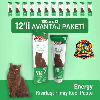 Kısırlaştırılmış Kedi Paste 100 g - 24 Adet
