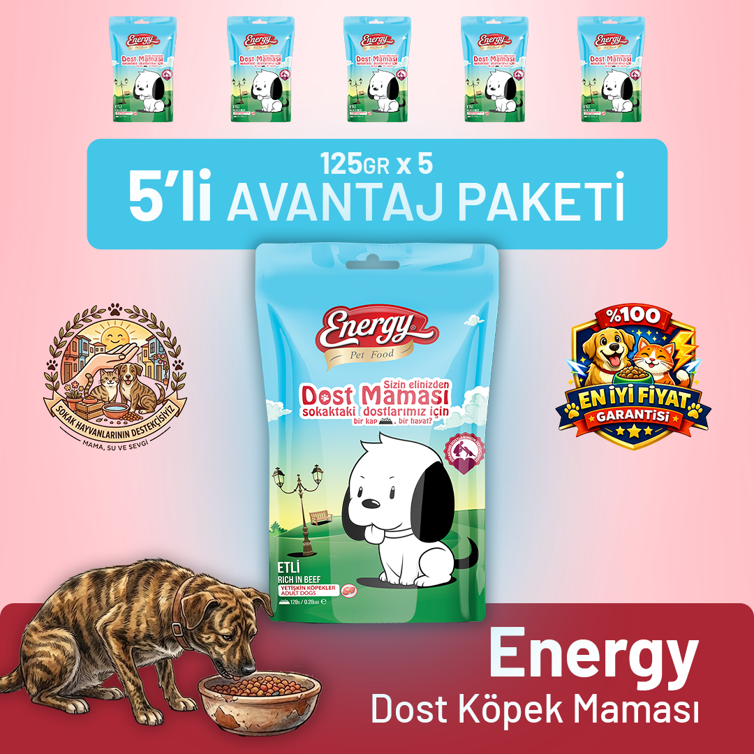 Dost Köpek Maması - 5 Adet