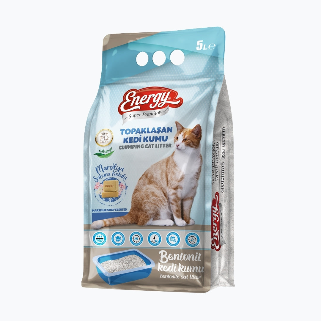 Super Premium Energy Kedi Kumu Sabun Kokulu 5 lt