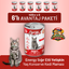 Sığır Etli Yetişkin Yaş Kedi Maması 400 g - 6 Adet
