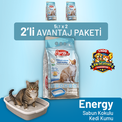 Kedi Kumu Sabun Kokulu 10 lt - 2 Adet