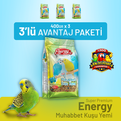 Muhabbet Kuşu Yemi 400 g - 3 Adet